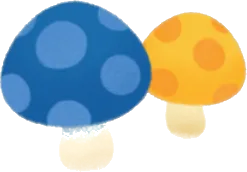 なかよしまんまるキノコの画像