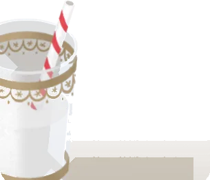 ホリデークリスマスミルクの画像
