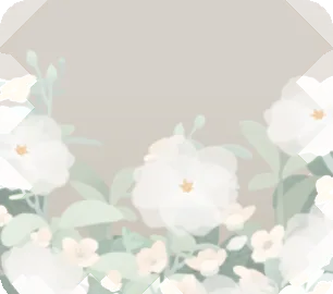 晴れ空の草花の画像