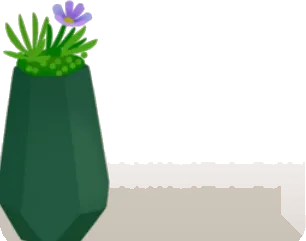 長石鉢の小花の画像