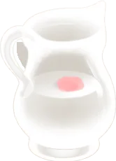 水やりガラスピッチャーの画像