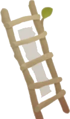 手作りはしごの画像