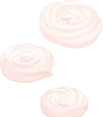 メレンゲ菓子の画像