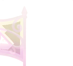 アイアンの白い柵・左の画像