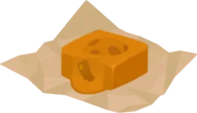 キャラメルのお菓子の画像