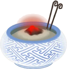 レトロな火鉢の画像
