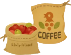 コーヒー袋の画像