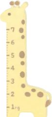きりんの身長計の画像