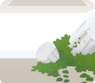 神殿の折れた柱の画像