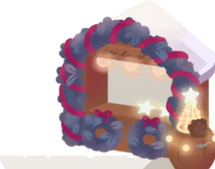 小さなクリスマスマーケットの画像