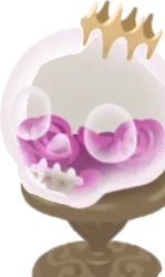 ガラスのドクロポッドの画像