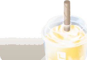 マンゴークリームラテの画像