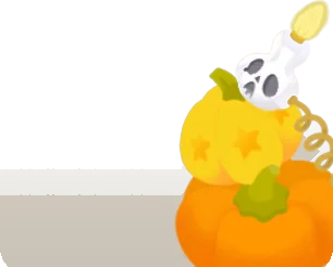 おもちゃのパンプキンライトの画像