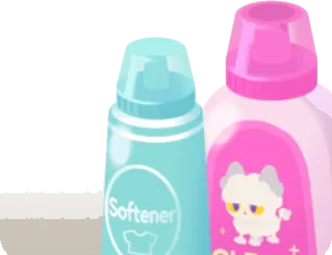 洗濯洗剤セット・ピンクの画像