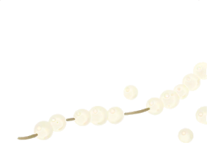 手芸用のパールの画像