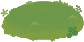 どんぐりの森の地面の画像