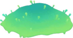 鮮やかな草の丘の画像