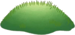 低草の丘の画像