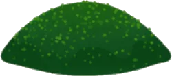 湿った苔の丘の画像