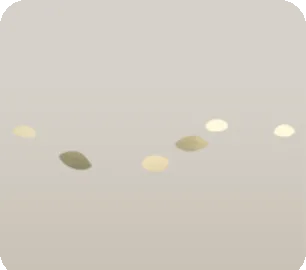 床に落ちた花びらと葉っぱの画像