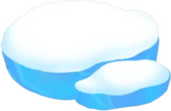 溶けることのない氷のグラウンドの画像