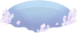 古びた水晶の砂浜の画像