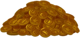 金貨の山の画像