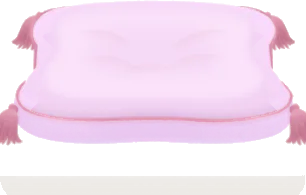小さな座布団の画像