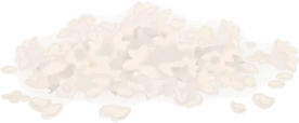 夢の中の白い花びらの画像