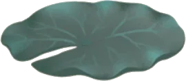 おおきなリリーパッドの葉っぱの画像