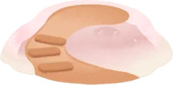 甘い家へと続く丘の画像