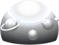 惑星のモニュメントの画像