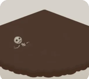 鉢の中の土の画像