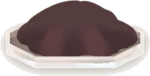 山砂と盆の画像