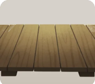 ナチュラルウッドデッキの画像