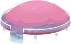 水が流れる水盆の画像