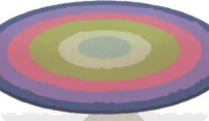 カラフルラグマットの画像