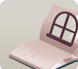 物語のおばあちゃんの家の場面の画像