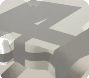 白さが際立つクロス掛けデスクの画像