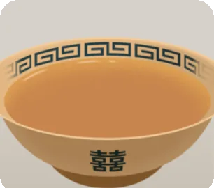 塩ラーメンどんぶりの画像