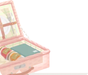 ピクニックバスケットの画像
