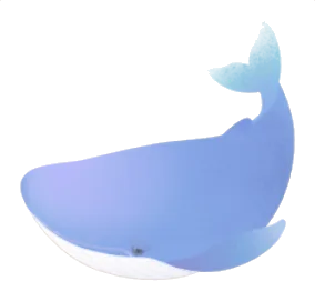 夢の中のクジラの画像