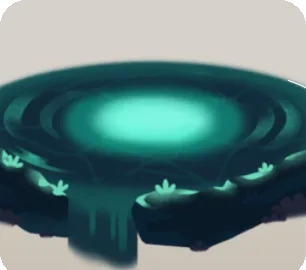 清らかな湧き水の画像