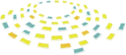 カラフルなタイルの画像