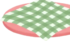 ピクニック皿の画像