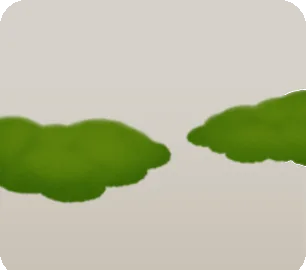 苔の森のカーペットの画像