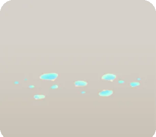 散らばった人魚の鱗の画像