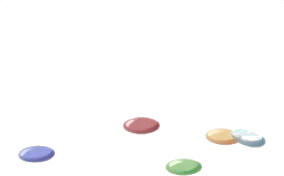 色とりどりのおはじきの画像