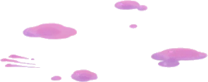 飛び散った謎の液体の画像