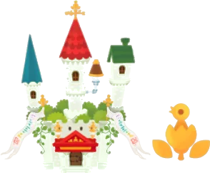 GLLL城ミニチュアの木の画像